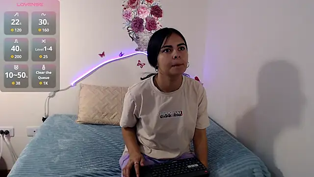 Valeryxs online show from 1, 10, 2025