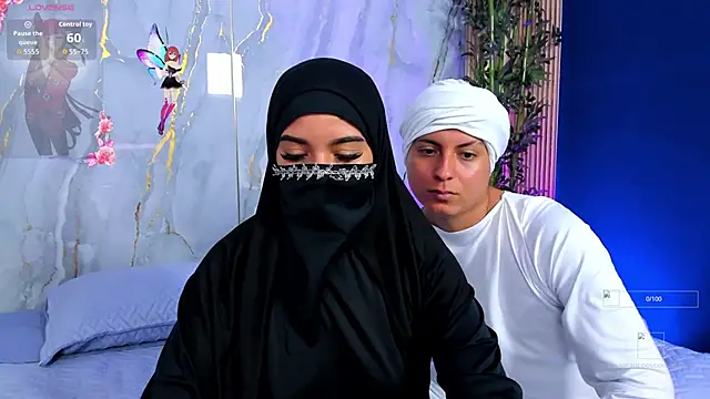 Snapshot of Sahira_and_Zaid chatting on 8, 9, 2025 Sahira and Zaid online show from 8, 9, 2025