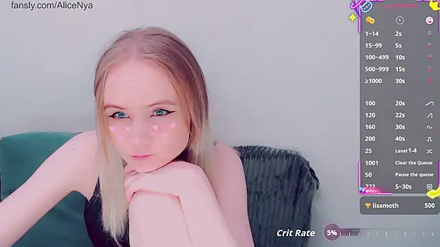 AliceNya cute online show from 27, 11, 2025