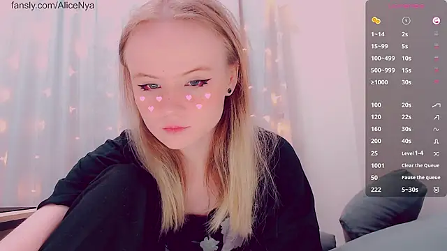 AliceNya cute online show from 17, 2, 2026