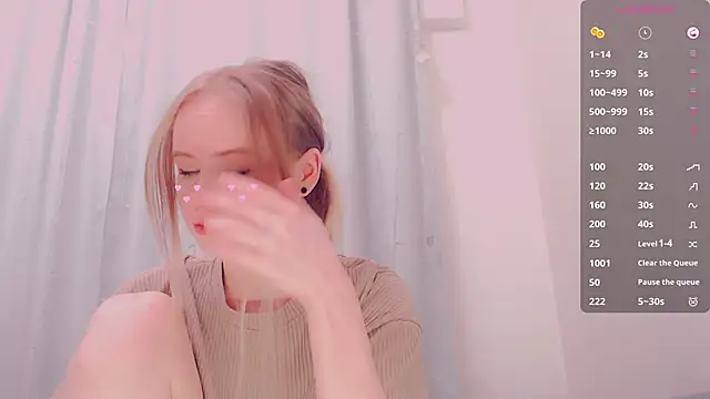 AliceNya cute online show from 9, 3, 2026