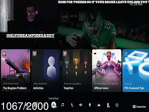 Snapshot of onlycreampiesdaddy chatting on 6, 5, 2026 onlycreampiesdaddy online show from 6, 5, 2026