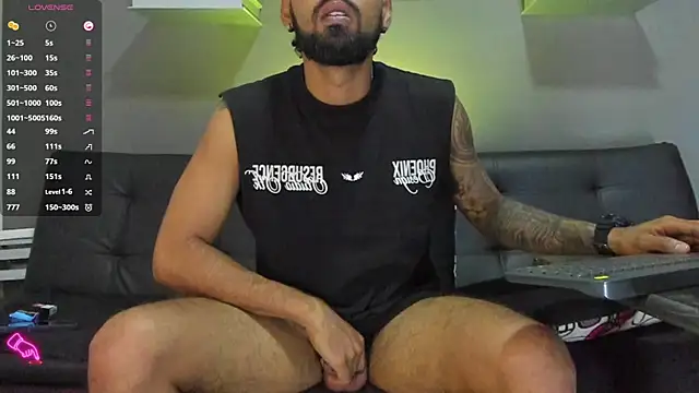 black kameron  online show from 28, 10, 2025