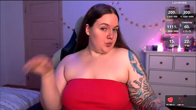 SummerTina online show from 22, 2, 2025