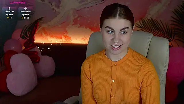 Snapshot of GingerPinky chatting on 23, 2, 2026 GingerPinky online show from 23, 2, 2026