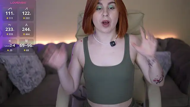 Snapshot of GingerPinky chatting on 22, 5, 2026 GingerPinky online show from 22, 5, 2026