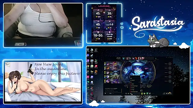 Snapshot of Sarastasia417 chatting on 27, 4, 2026 Sarastasia417 online show from 27, 4, 2026