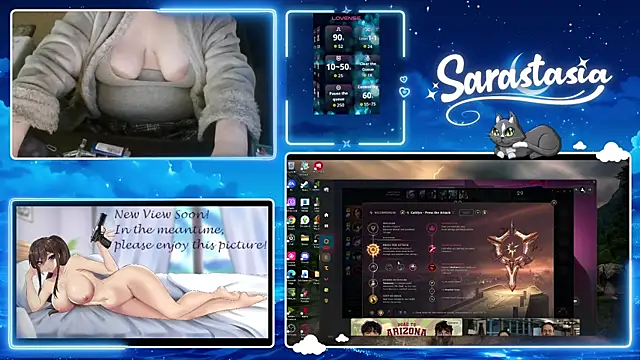 Snapshot of Sarastasia417 chatting on 31, 5, 2026 Sarastasia417 online show from 31, 5, 2026