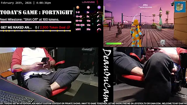 DeanonCam online show from 26, 2, 2026