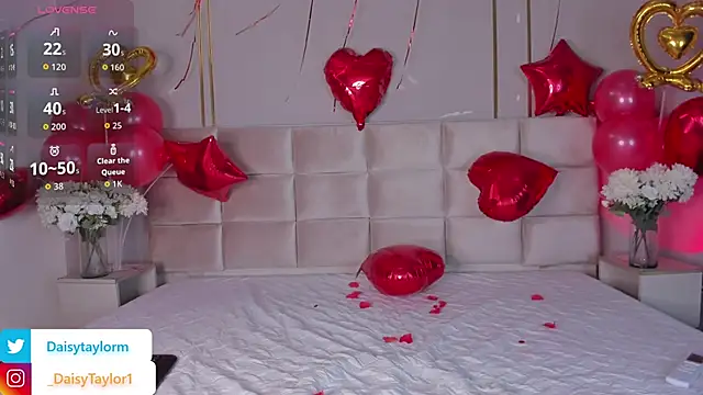 DaisyTaylor   online show from 14, 2, 2026