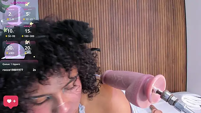 sexy curlylady online show from 11, 4, 2026