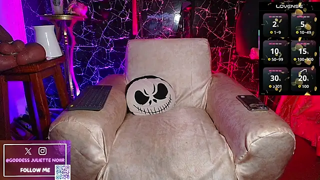 GoddessJulietteNoiir online show from 16, 6, 2026