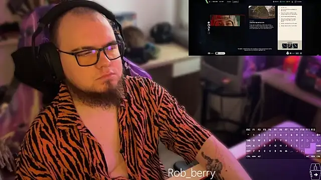 Rob berry online show from 26, 4, 2026