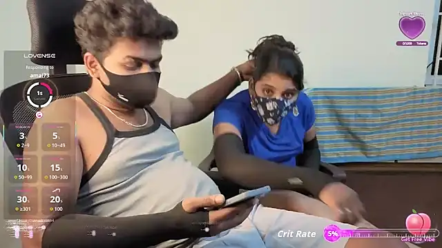 Snapshot of Tamil_ramantic_partner chatting on 1, 4, 2026 Tamil ramantic partner online show from 1, 4, 2026