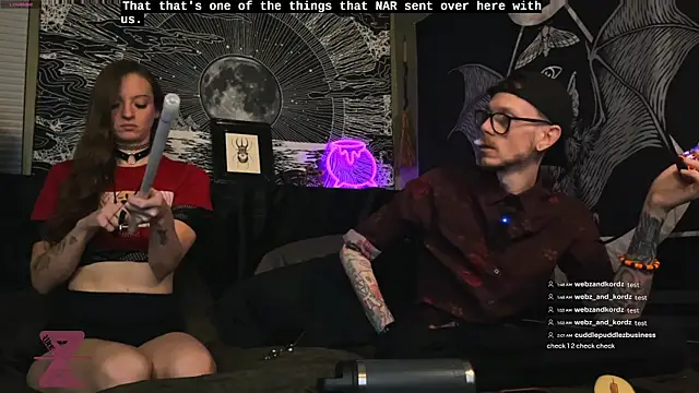 webzandkordz online show from 8, 7, 2026