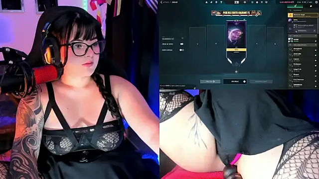 Snapshot of EternaAura_ chatting on 4, 7, 2026 EternaAura online show from 4, 7, 2026