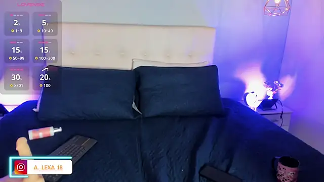 Alessia blaze online show from 4, 6, 2026