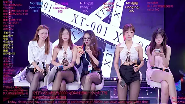 Snapshot of Xt-001 chatting on 25, 6, 2026 Xt-001 online show from 25, 6, 2026