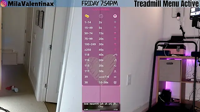 MilaValentina online show from 28, 2, 2026