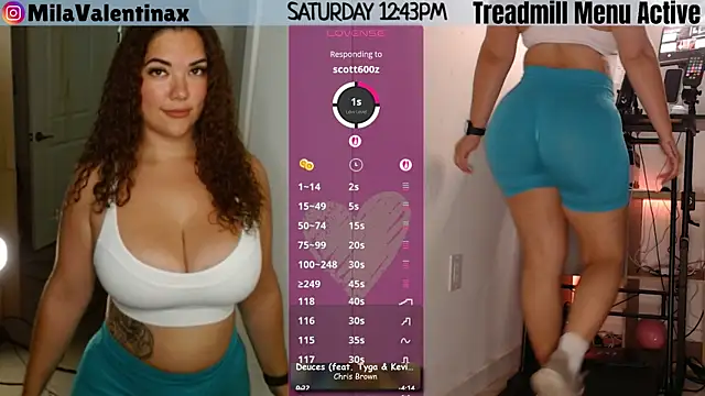 MilaValentina online show from 23, 5, 2026