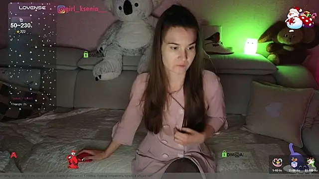 Girl Ksenia online show from 7, 1, 2025