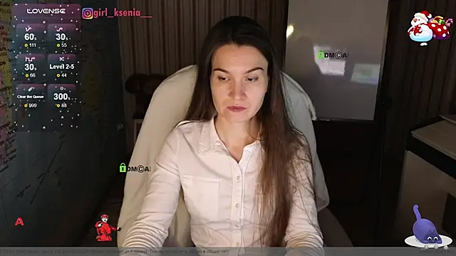 Girl Ksenia online show from 14, 1, 2025