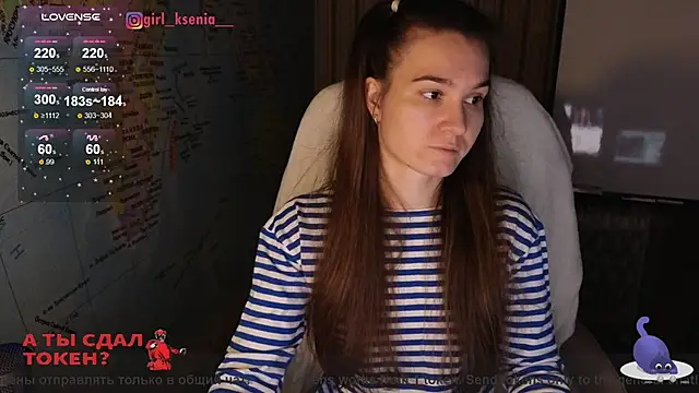 Girl Ksenia online show from 20, 2, 2025