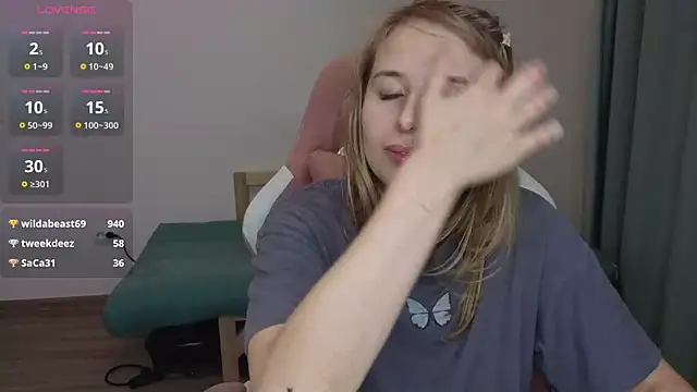 Jessy Ginger online show from 8, 2, 2026