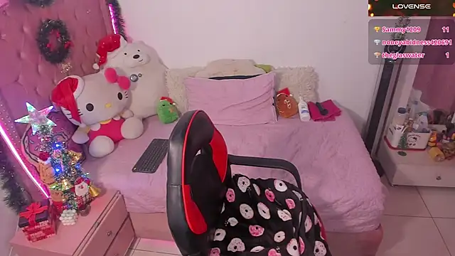 Snapshot of LillyCandy chatting on 10, 12, 2024 LillyCandy online show from 10, 12, 2024