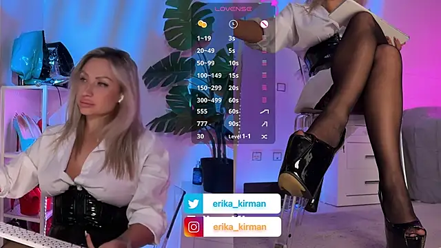 Snapshot of Erika_Kirman chatting on 18, 6, 2026 Erika Kirman online show from 18, 6, 2026