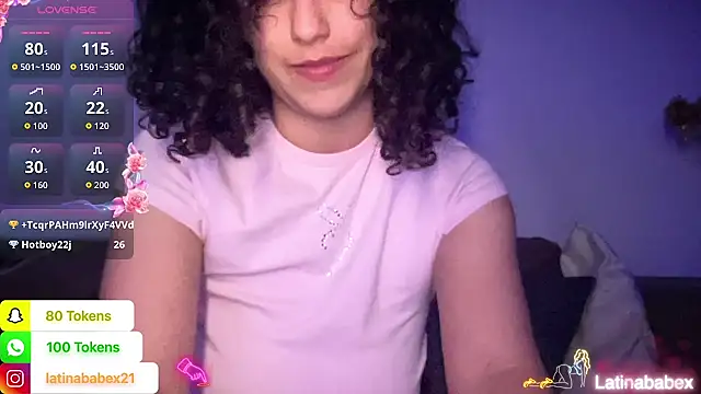 Snapshot of Latinababex chatting on 1, 6, 2026 Latinababex online show from 1, 6, 2026