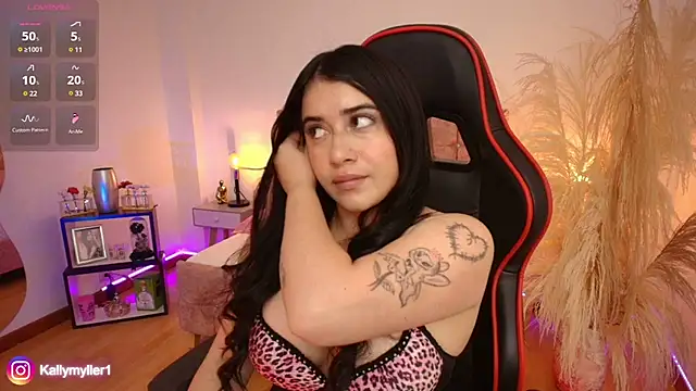 KallyMyller1 online show from 14, 1, 2025