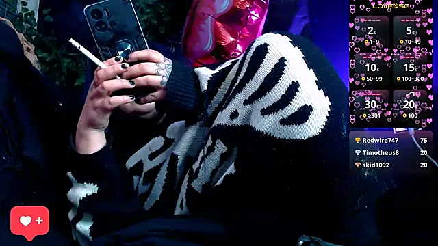 Psychobitch7 online show from 11, 2, 2026