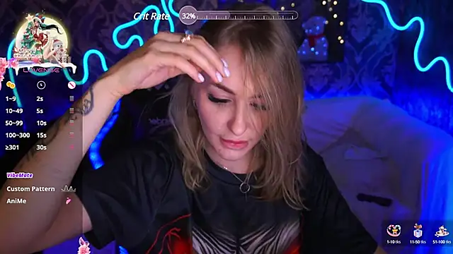 Snapshot of GraceCandy chatting on 4, 1, 2025 GraceCandy online show from 4, 1, 2025