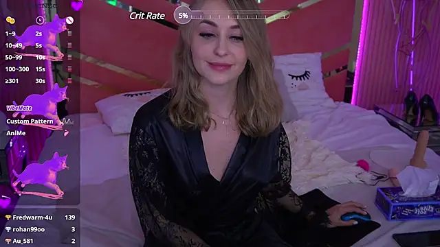 Snapshot of GraceCandy chatting on 5, 1, 2025 GraceCandy online show from 5, 1, 2025