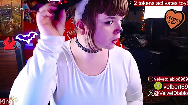 VelvetDiablo online show from 1, 10, 2025