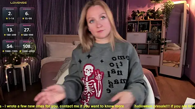 Lazy Lady online show from 26, 10, 2025