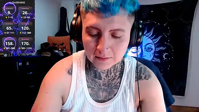 Marieblueeyes online show from 8, 2, 2025