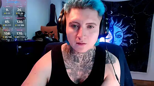 Marieblueeyes online show from 10, 2, 2025