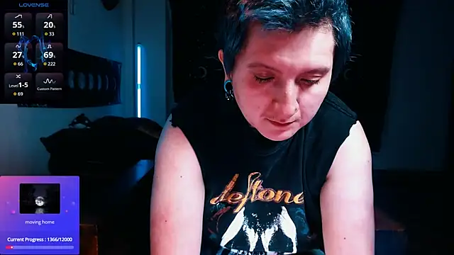 Marieblueeyes online show from 25, 3, 2026