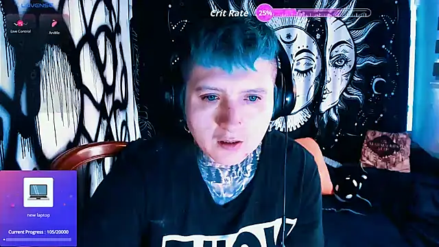 Marieblueeyes online show from 9, 4, 2026