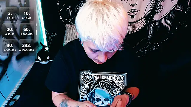 Marieblueeyes online show from 1, 6, 2026