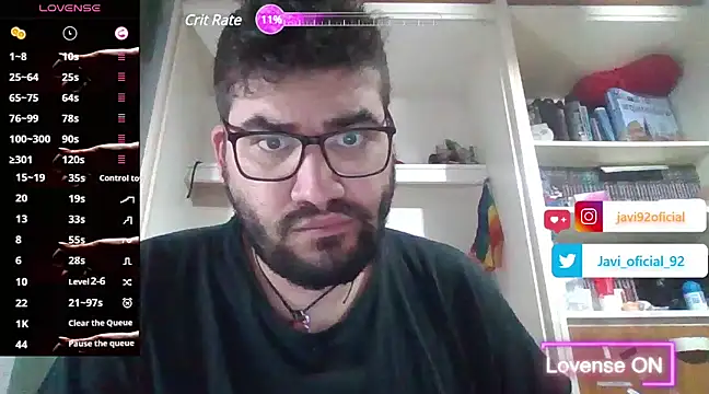 Javi 92 online show from 8, 1, 2025