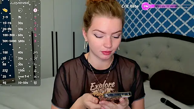 Busty Redhead online show from 27, 9, 2025