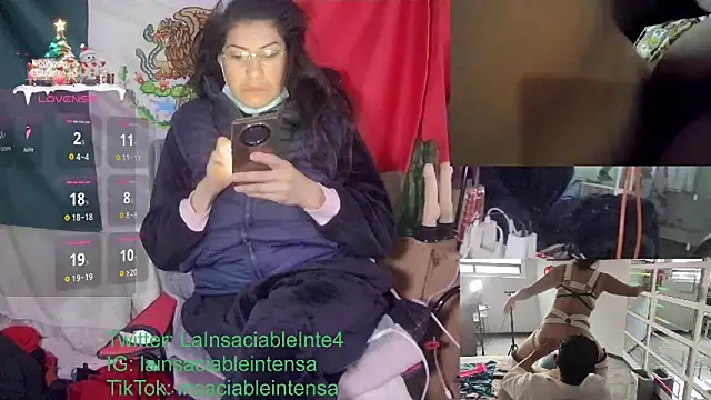 LaInsaciableIntensa online show from 28, 1, 2025