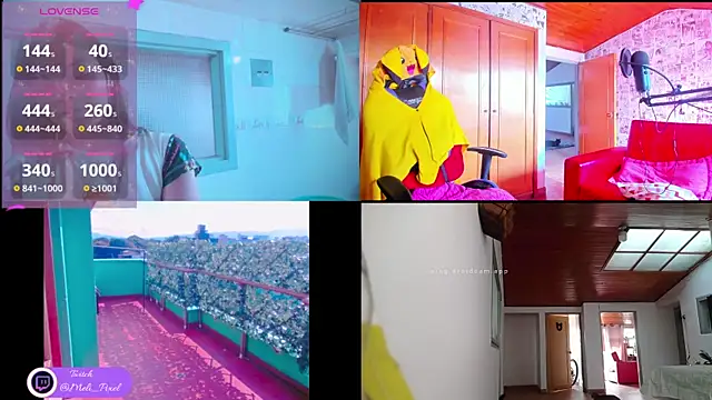 Meli Pixel online show from 19, 2, 2025