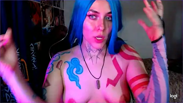 Snapshot of JINX_26 chatting on 11, 12, 2024 JINX 26 online show from 11, 12, 2024