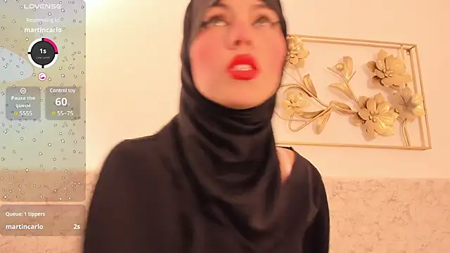 Snapshot of hanajameela chatting on 6, 3, 2025 hanajameela online show from 6, 3, 2025