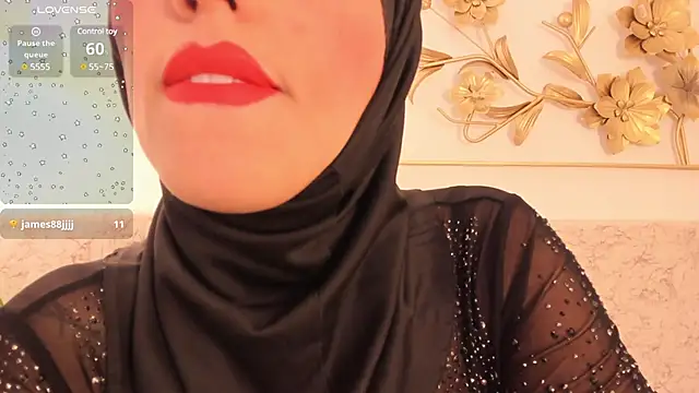 Snapshot of hanajameela chatting on 7, 3, 2025 hanajameela online show from 7, 3, 2025