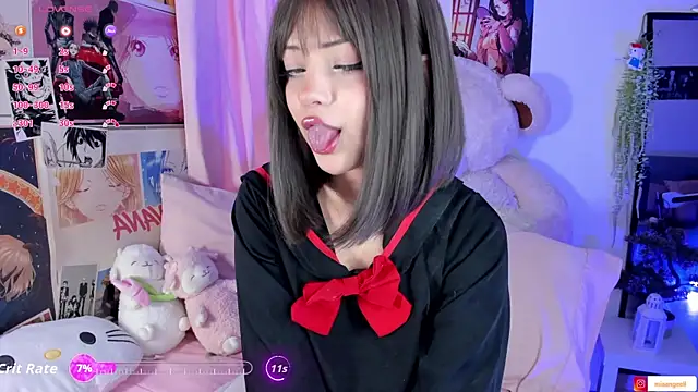 mia angel  online show from 19, 12, 2025